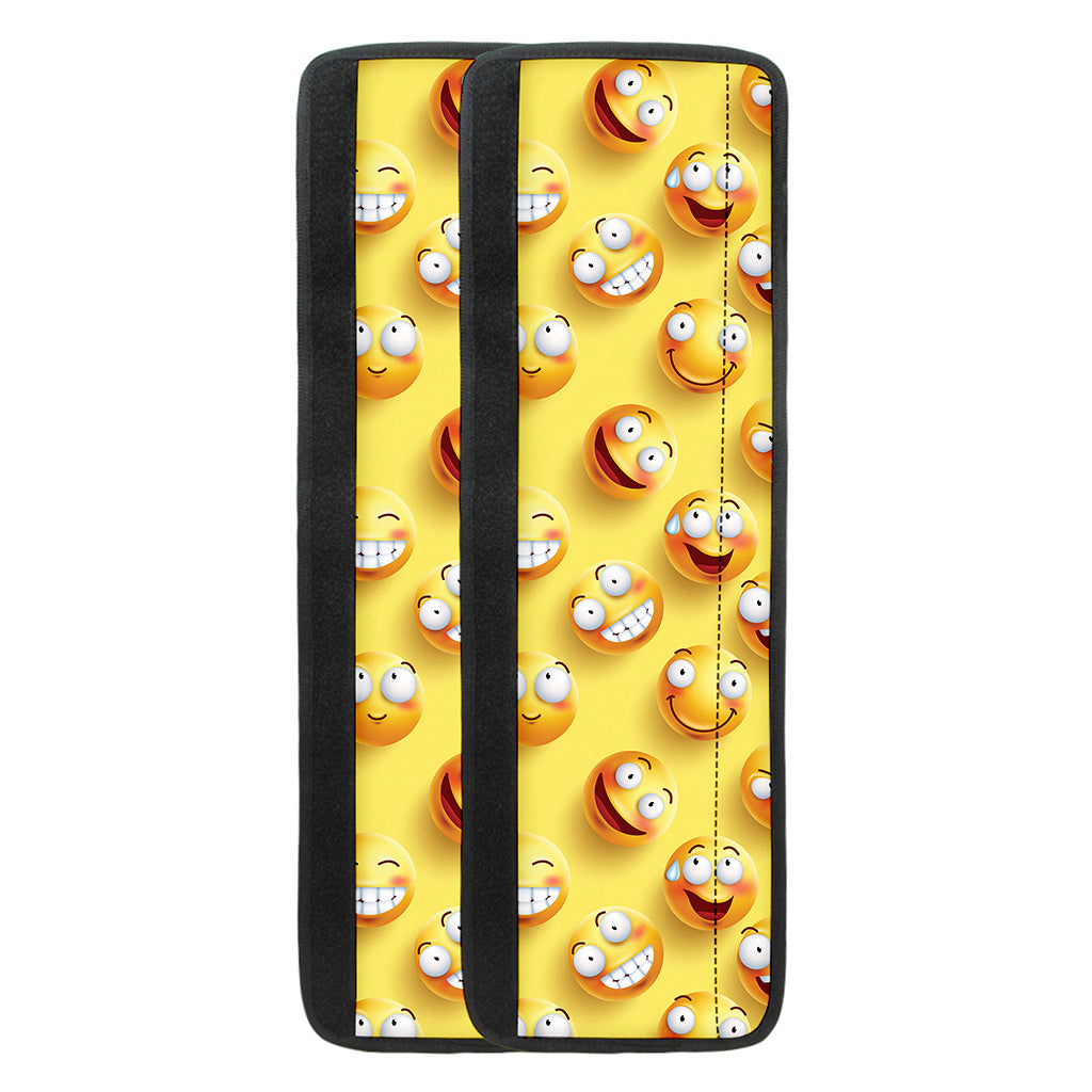 Crazy Emoji Pattern Print Refrigerator Handle Covers