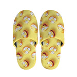 Crazy Emoji Pattern Print Slippers
