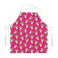 Crazy Mushroom Pattern Print Adjustable Apron