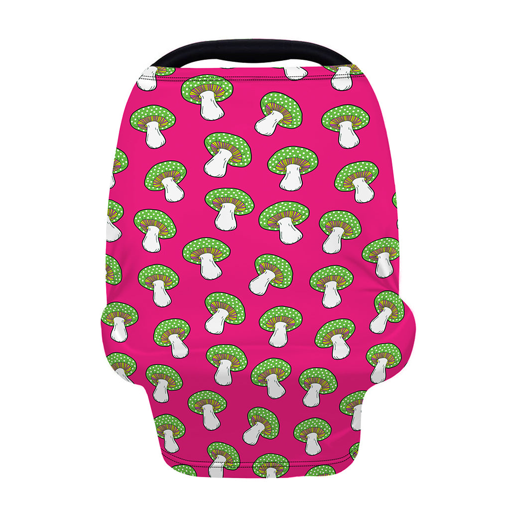 Crazy Mushroom Pattern Print Baby Seat Cover