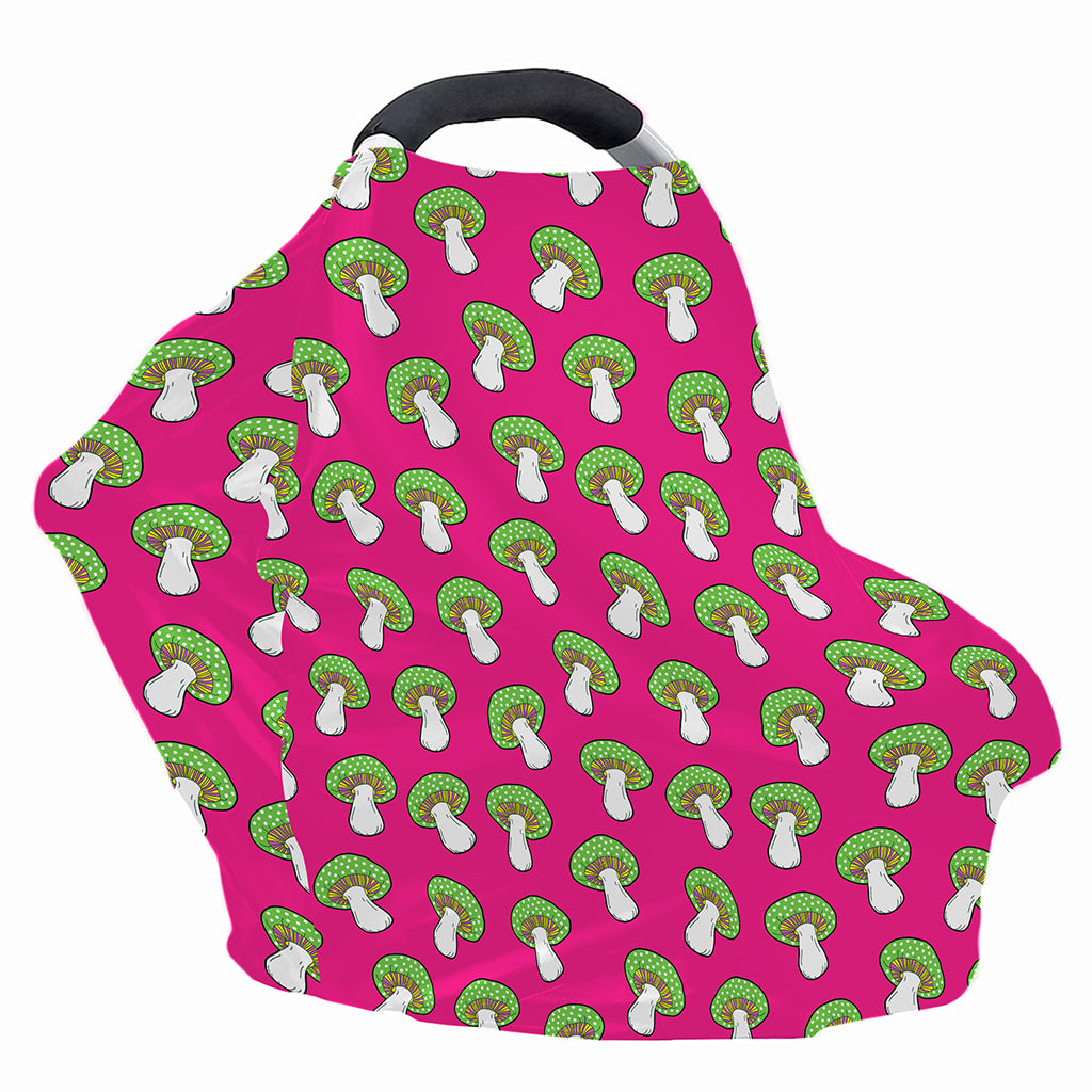 Crazy Mushroom Pattern Print Baby Seat Cover