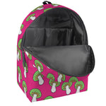 Crazy Mushroom Pattern Print Backpack