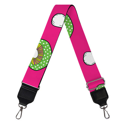 Crazy Mushroom Pattern Print Bag Strap