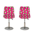 Crazy Mushroom Pattern Print Bar Stool Covers