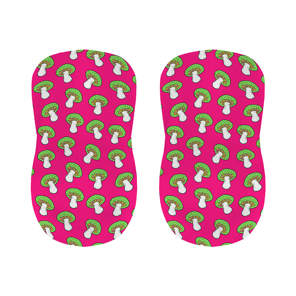 Crazy Mushroom Pattern Print Bar Stool Covers