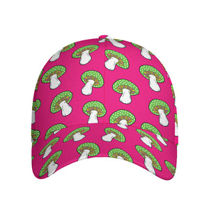 Crazy Mushroom Pattern Print Baseball Cap