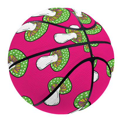 Crazy Mushroom Pattern Print Basketball