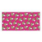 Crazy Mushroom Pattern Print Beach Towel