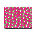 Crazy Mushroom Pattern Print Bifold Wallet