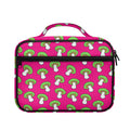 Crazy Mushroom Pattern Print Briefcase Bible Bag