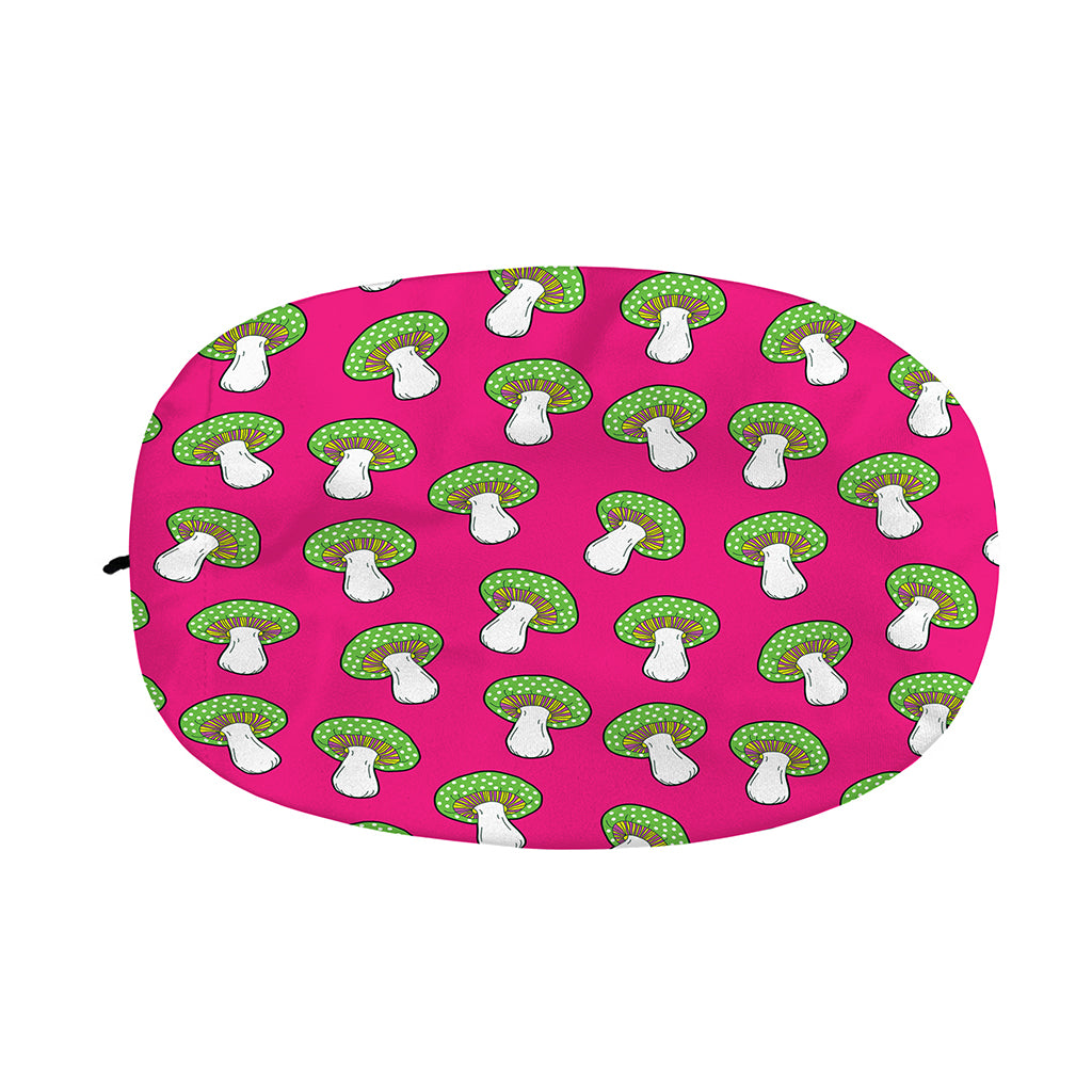Crazy Mushroom Pattern Print Car Side Mirror Covers