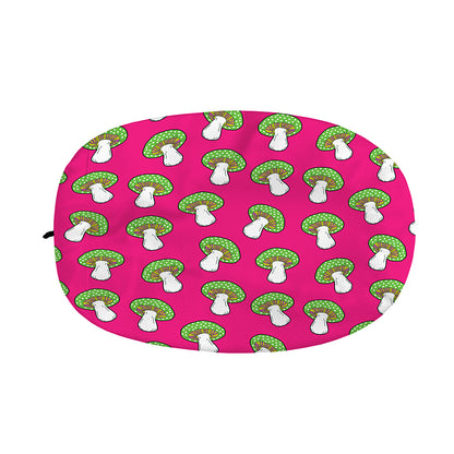 Crazy Mushroom Pattern Print Car Side Mirror Covers
