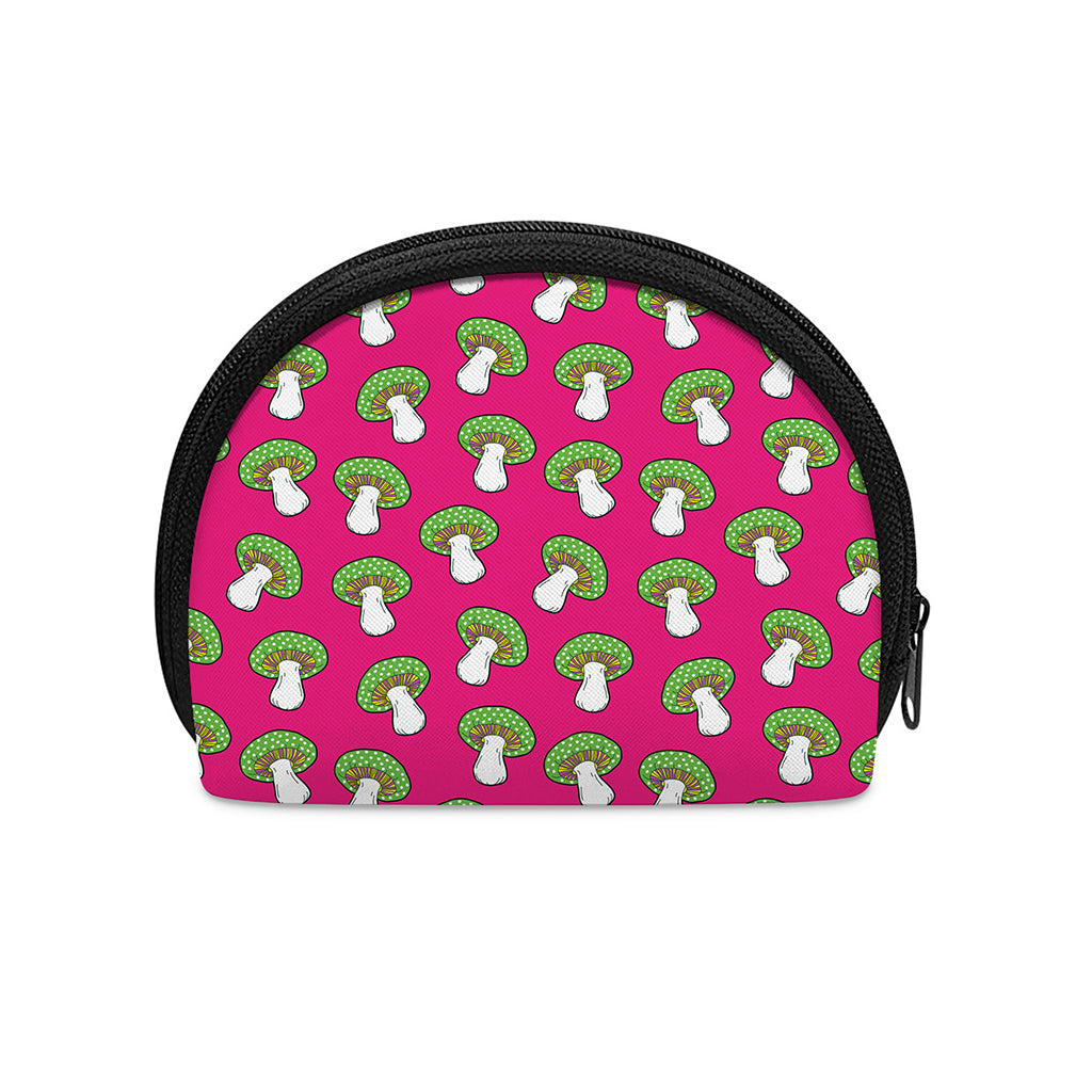 Crazy Mushroom Pattern Print Coin Purse