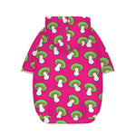 Crazy Mushroom Pattern Print Dog Zip Up Hoodie