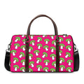 Crazy Mushroom Pattern Print Duffel Bag