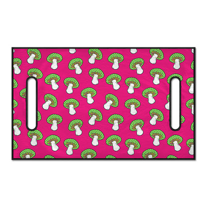 Crazy Mushroom Pattern Print Golf Cart Seat Cover