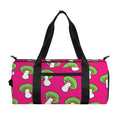 Crazy Mushroom Pattern Print Gym Bag