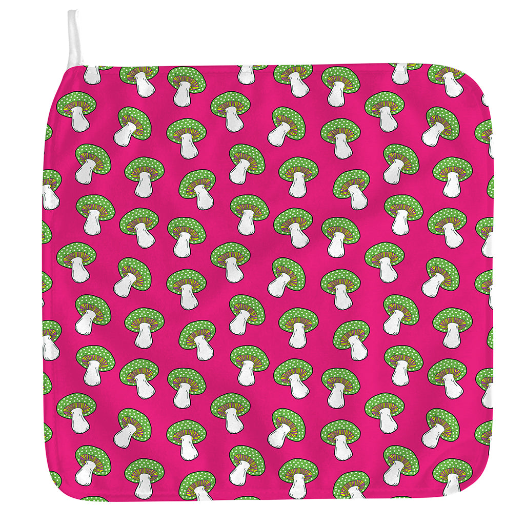 Crazy Mushroom Pattern Print Hand Towel