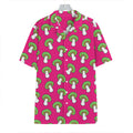 Crazy Mushroom Pattern Print Hawaiian Shirt