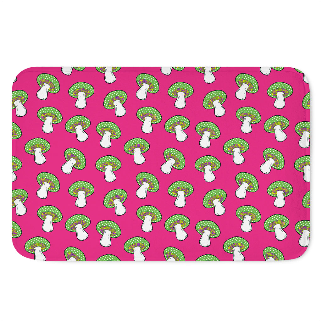Crazy Mushroom Pattern Print Indoor Door Mat