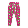 Crazy Mushroom Pattern Print Jogger Pants