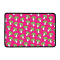 Crazy Mushroom Pattern Print Kitchen Mat