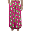 Crazy Mushroom Pattern Print Lantern Pants