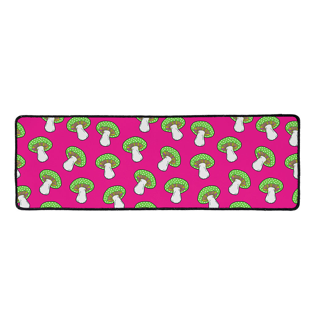 Crazy Mushroom Pattern Print Long Kitchen Mat