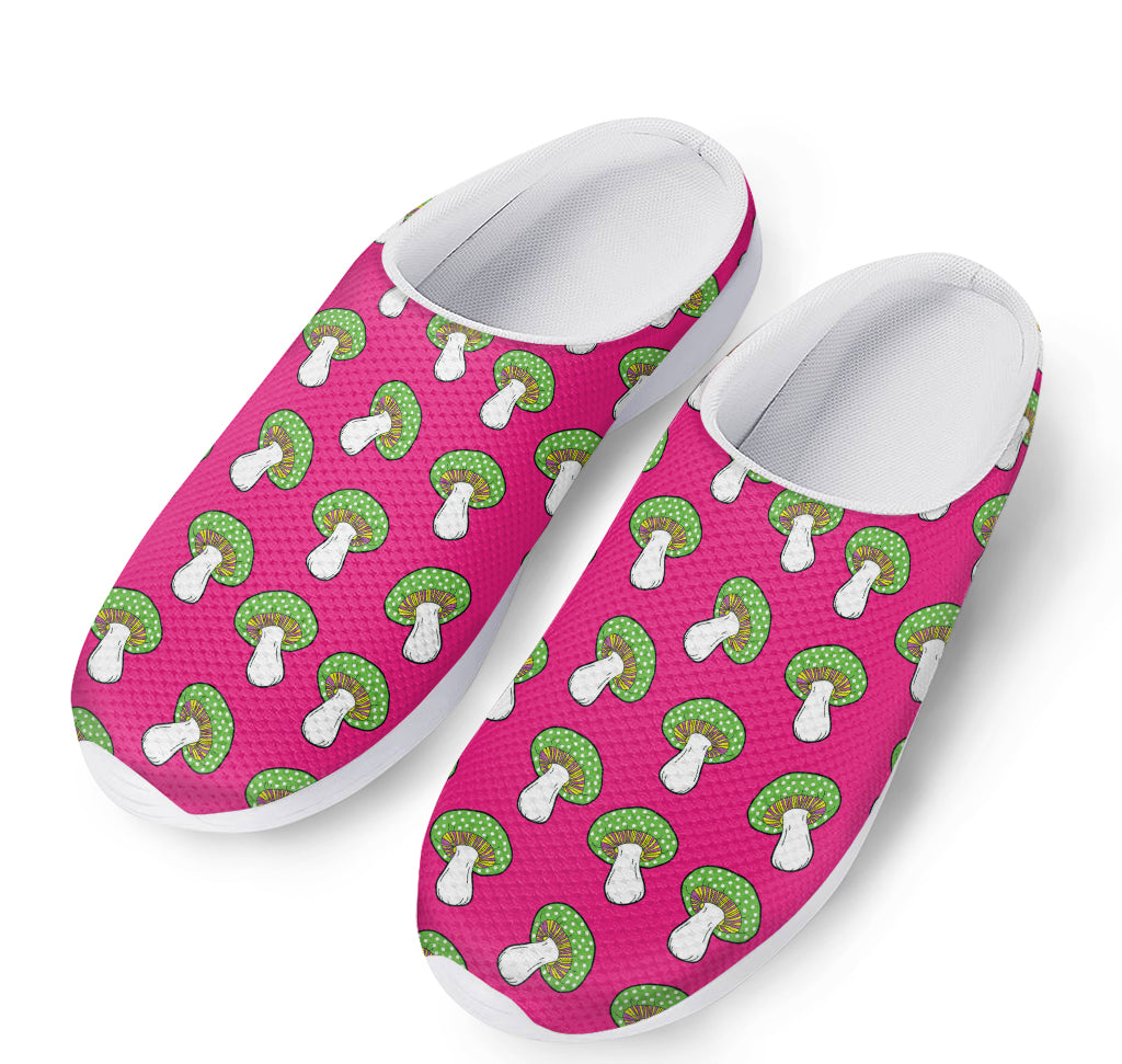 Crazy Mushroom Pattern Print Mesh Casual Shoes