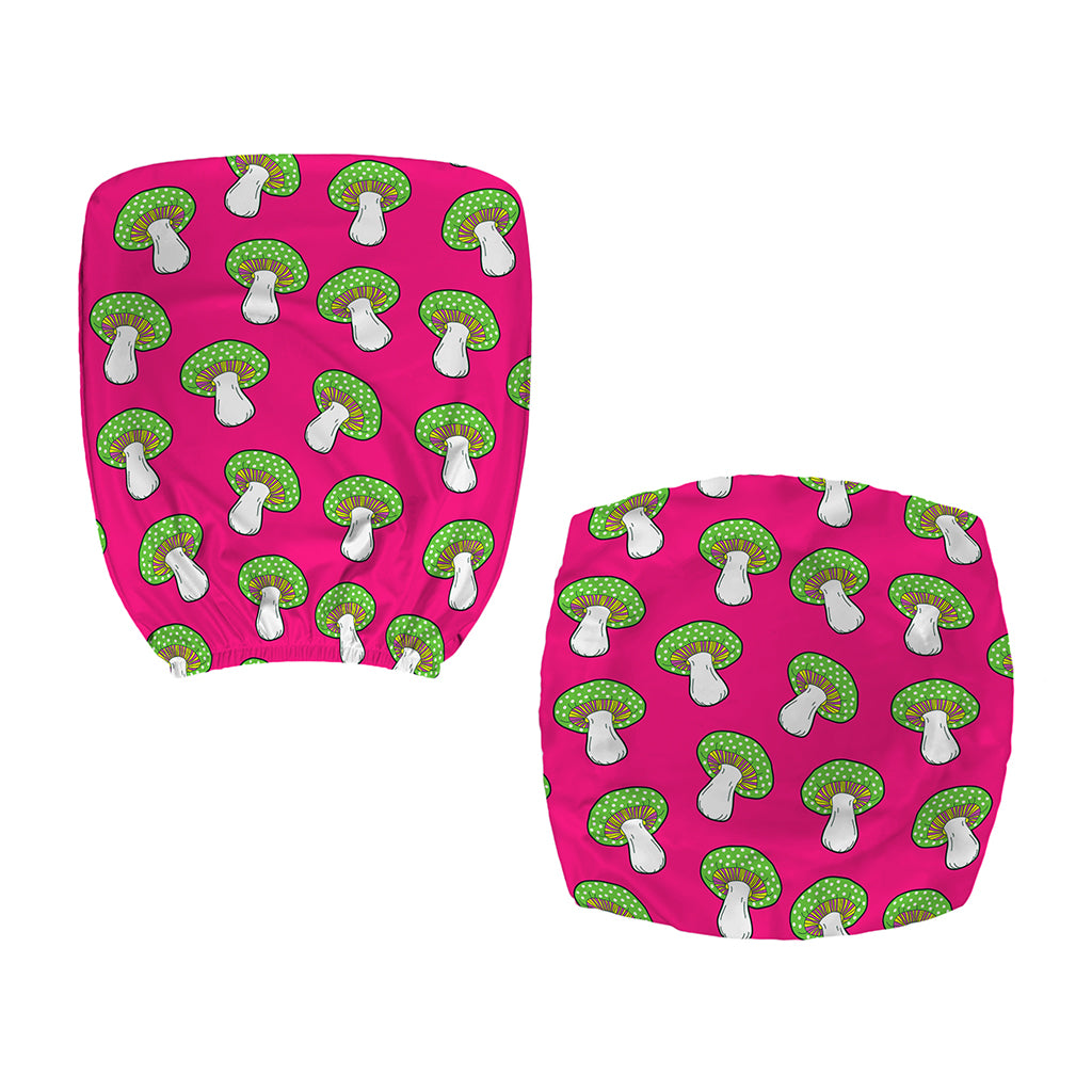 Crazy Mushroom Pattern Print Office Chair Cover