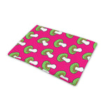 Crazy Mushroom Pattern Print Pet Cooling Mat Cover
