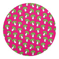 Crazy Mushroom Pattern Print Round Blanket