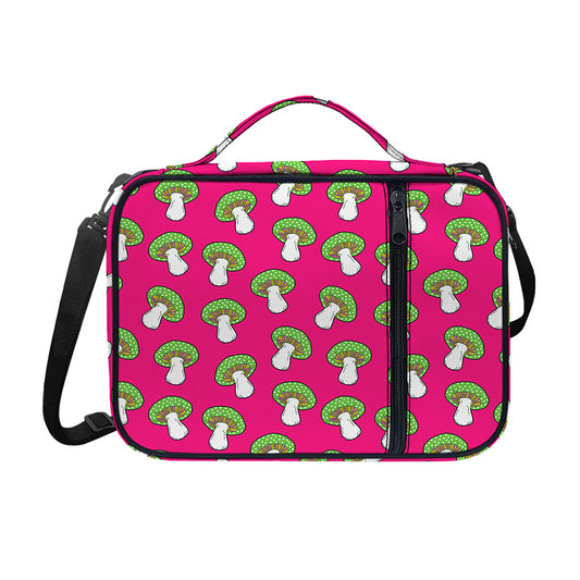 Crazy Mushroom Pattern Print Shoulder Strap Bible Bag