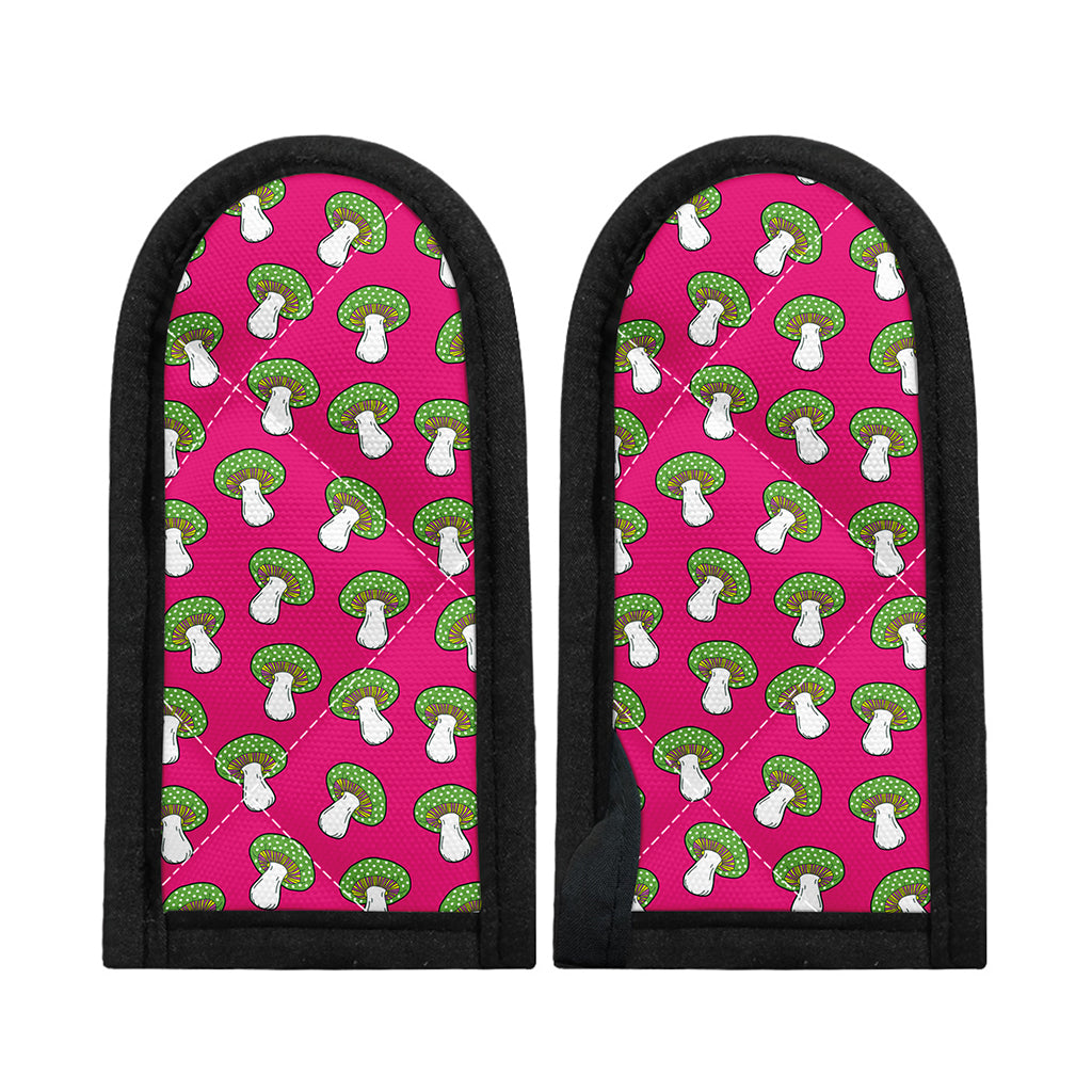 Crazy Mushroom Pattern Print Skillet Handle Cover