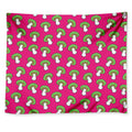 Crazy Mushroom Pattern Print Tapestry
