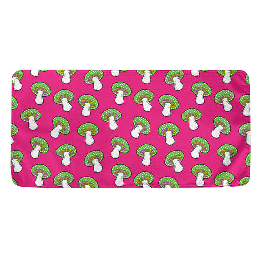 Crazy Mushroom Pattern Print Towel