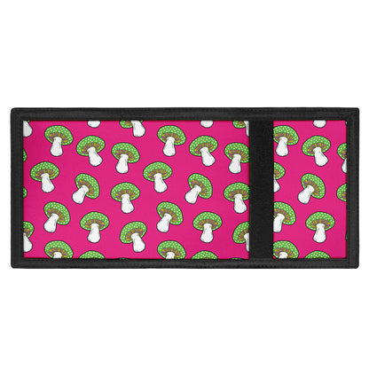 Crazy Mushroom Pattern Print Trifold Wallet