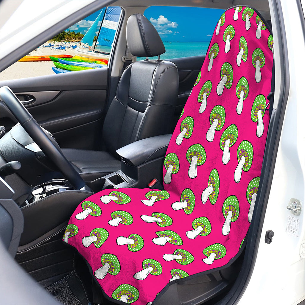 Crazy Mushroom Pattern Print Waterproof Car Seat Cover