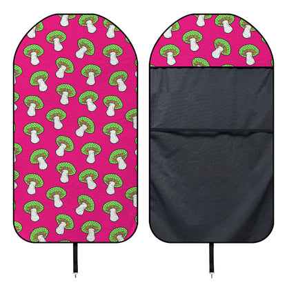 Crazy Mushroom Pattern Print Waterproof Car Seat Cover