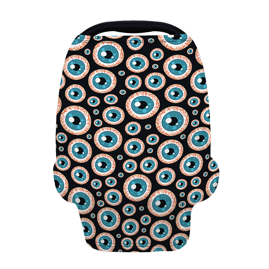 Creepy Eyeball Pattern Print Baby Seat Cover