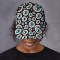 Creepy Eyeball Pattern Print Baseball Cap
