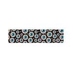 Creepy Eyeball Pattern Print Bed Runner