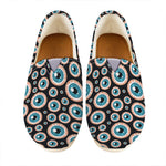 Creepy Eyeball Pattern Print Casual Shoes