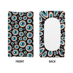 Creepy Eyeball Pattern Print Changing Pad Cover