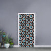 Creepy Eyeball Pattern Print Door Sticker