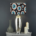 Creepy Eyeball Pattern Print Drum Lamp Shade