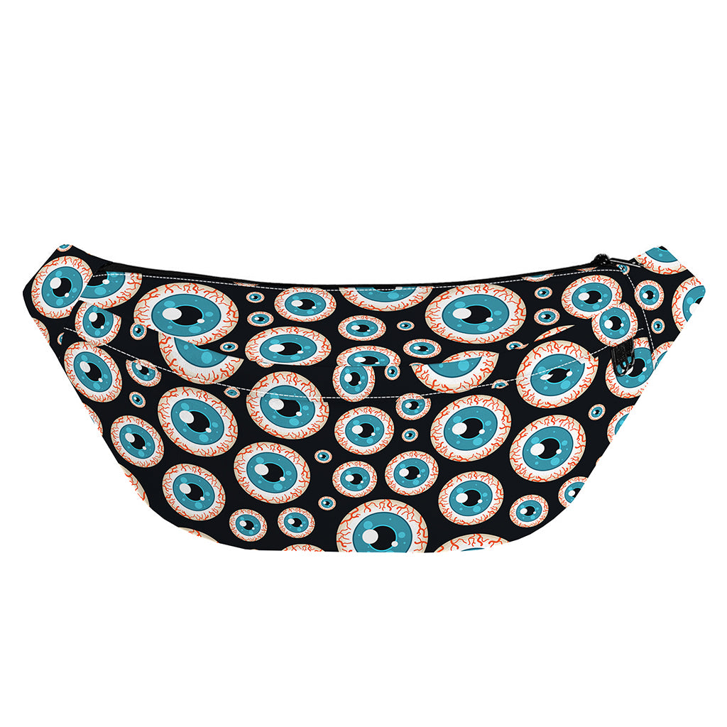 Creepy Eyeball Pattern Print Fanny Pack
