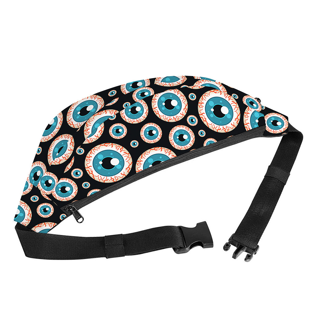 Creepy Eyeball Pattern Print Fanny Pack