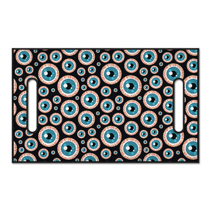 Creepy Eyeball Pattern Print Golf Cart Seat Cover