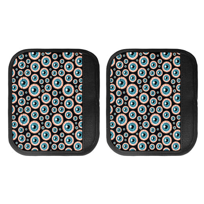 Creepy Eyeball Pattern Print Handle Covers